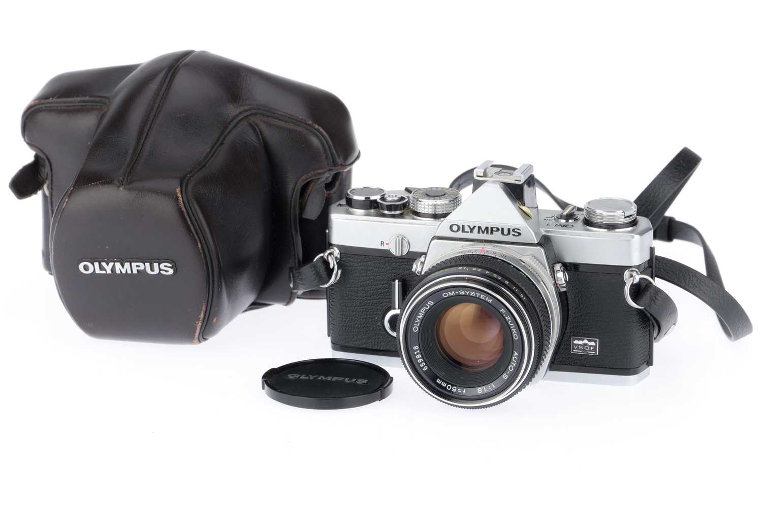 Lot 215 - An Olympus OM-1 VSOE SLR Camera,