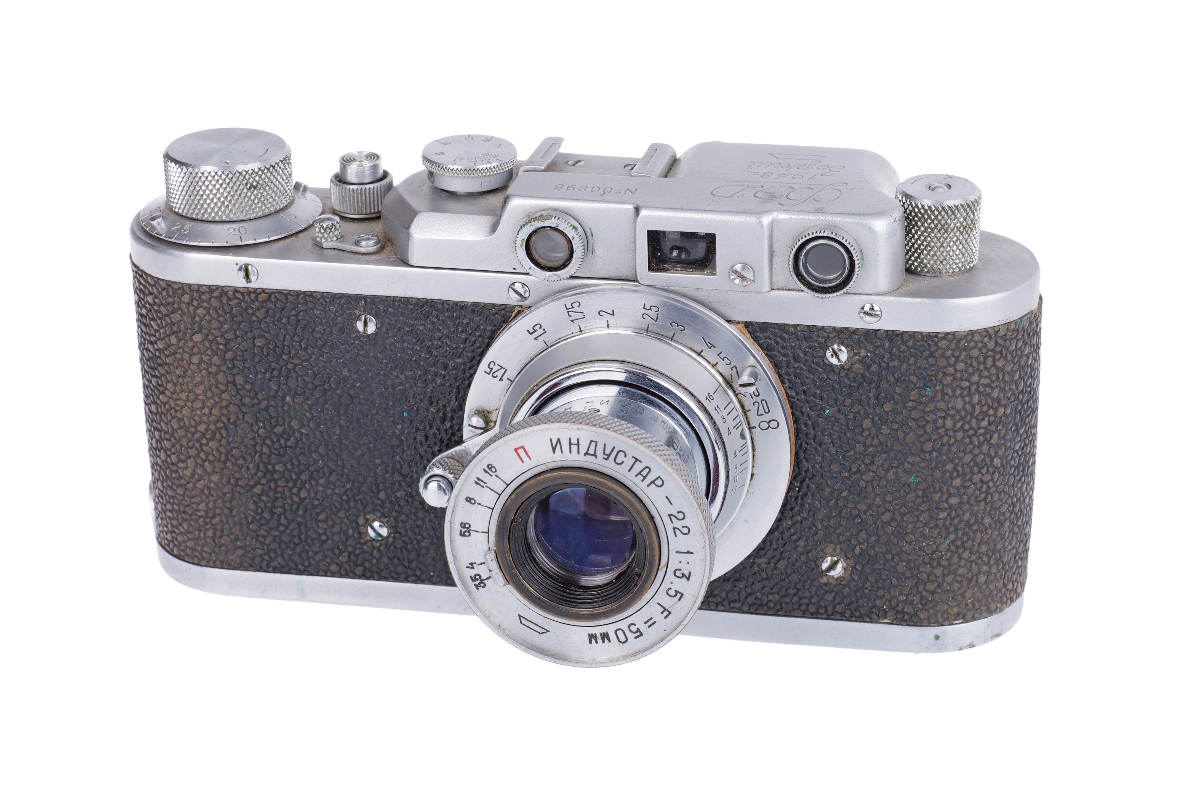 その他 RANGEFIDER Lot 118 - A KMZ FED Zorki Rangefinder Camera,