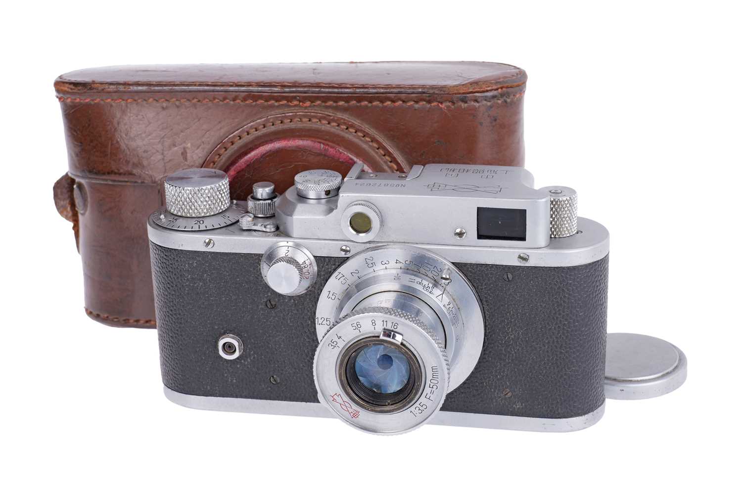 A Shanghai 58-1 35mm roll film Camera