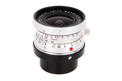 Lot 155 - A Leitz Super-Angulon f/3.4 21mm Lens
