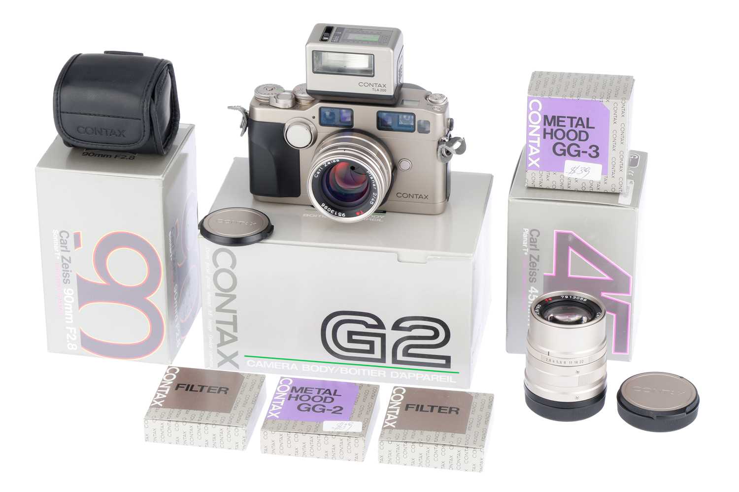 Lot 175 - A Contax G2 35mm Rangefinder Camera