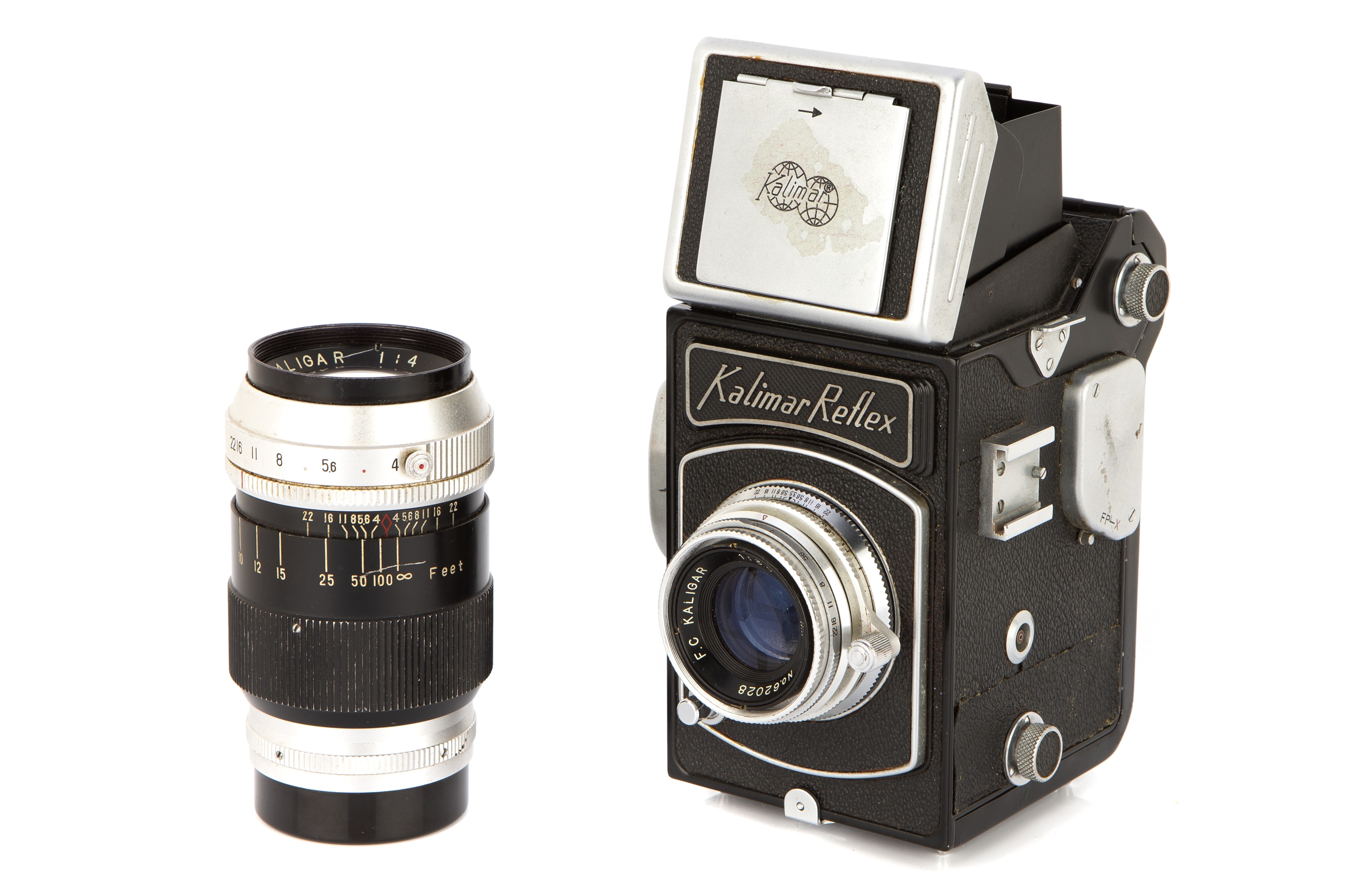 Lot 420 - A Fujita Kogaku Kalimar-Reflex Camera,