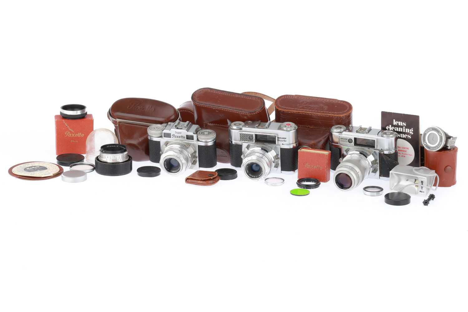 Lot 185 - A Group of Paxette Super Cameras