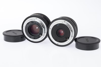Lot 369 - A Pair of Konica Hexanon Lenses