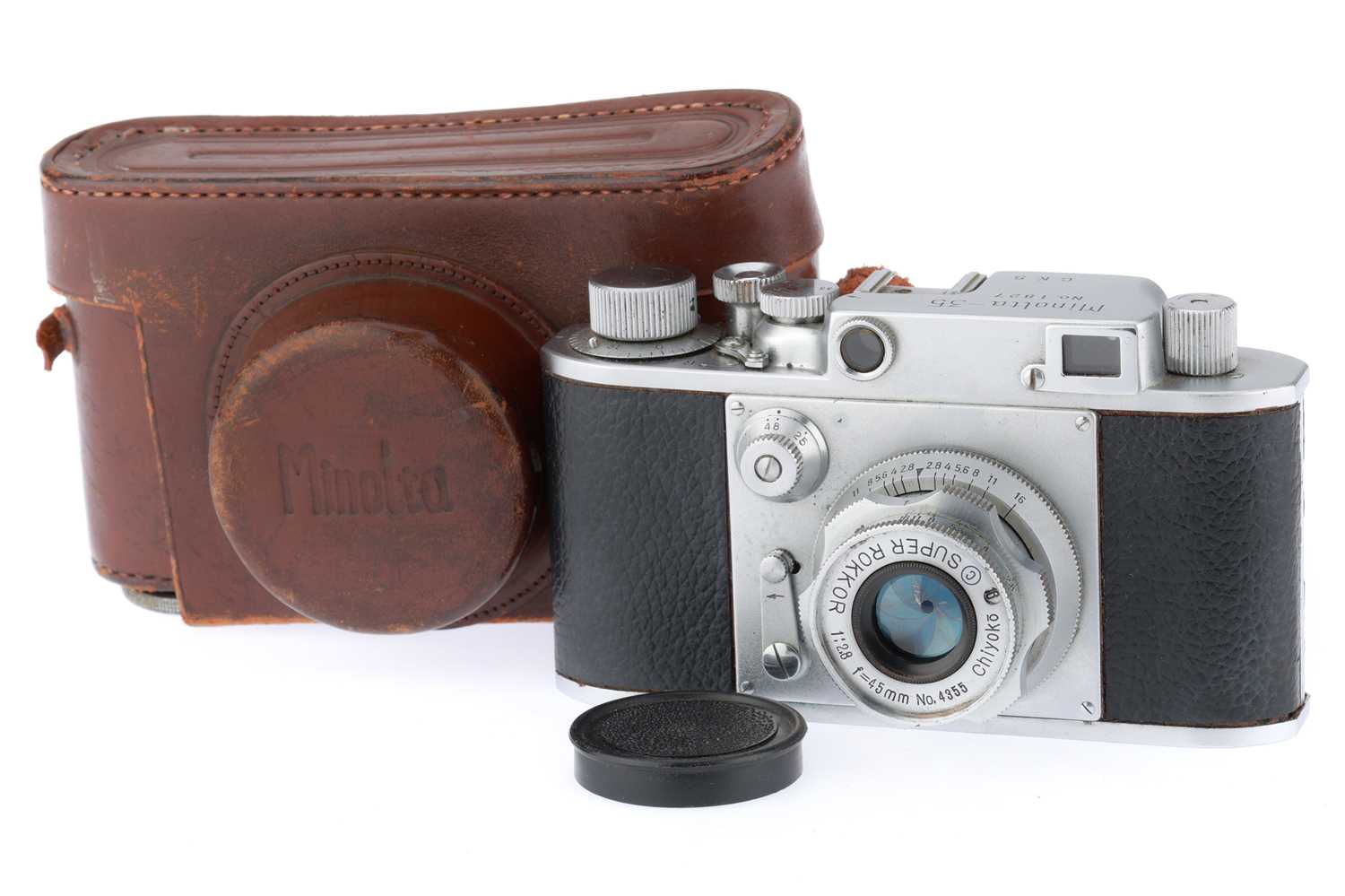 Lot 98 - A Minolta 35 Type A Rangefinder Camera