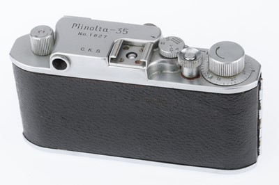Lot 98 - A Minolta 35 Type A Rangefinder Camera