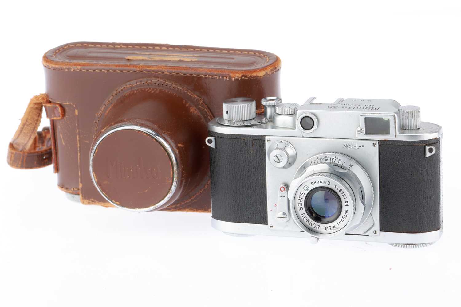 Lot 101 - A Minolta 35 Model F Rangefinder Camera