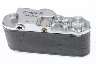 Lot 101 - A Minolta 35 Model F Rangefinder Camera