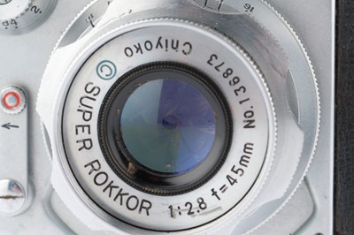 Lot 101 - A Minolta 35 Model F Rangefinder Camera