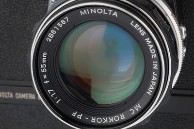 Lot 109 - A Minolta SRM 35mm SLR Camera
