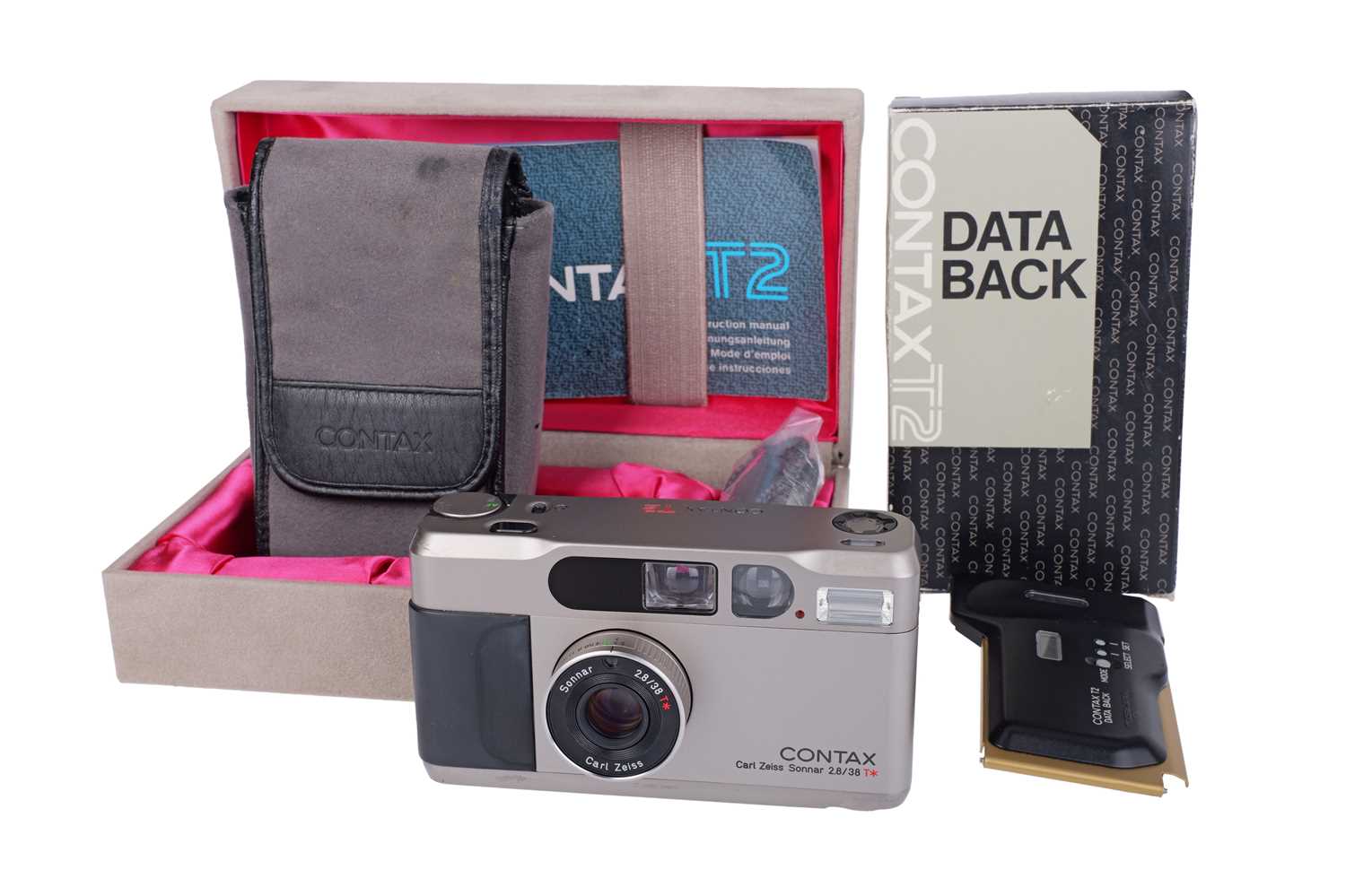 Lot 174 - A Contax T2 Compact 35mm Camera