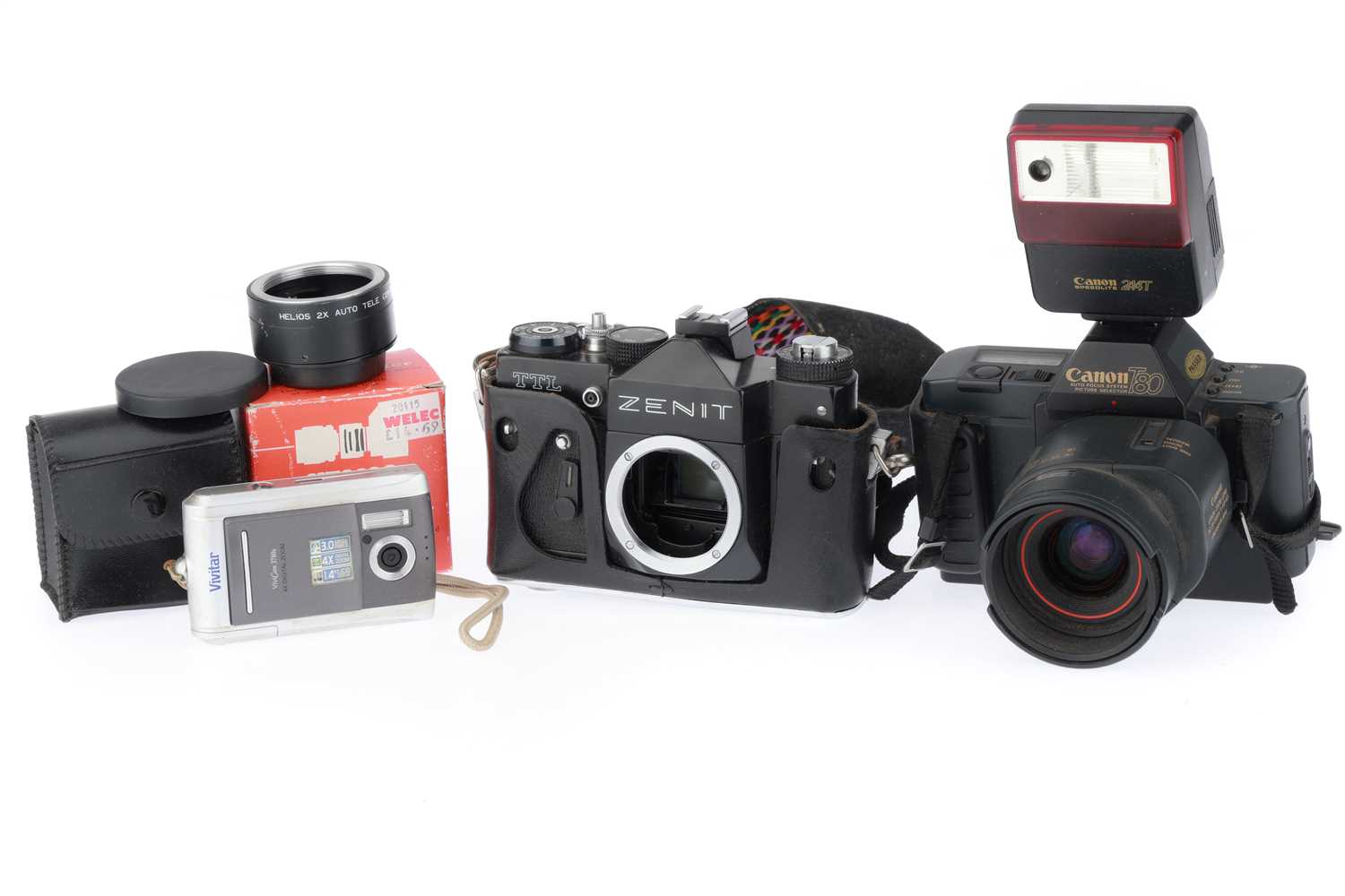 Lot 278 - A Selection of Mixed Cameras