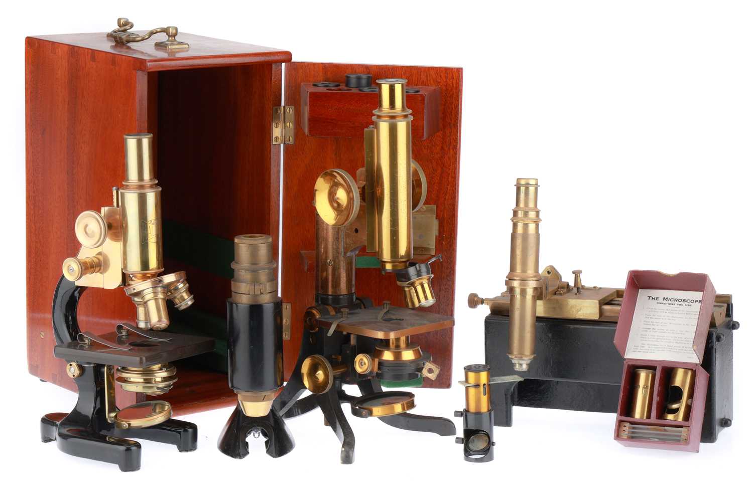 Lot 623 - Collection of Microscopes,