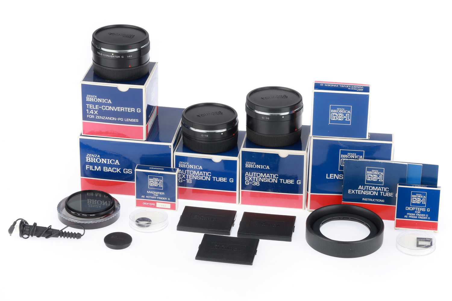 Lot 439 - A Group of Zenza Bronica GS-1 Accessories