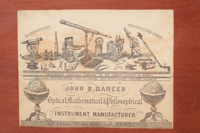 Lot 507 - J. B. Dancer Telescope Box