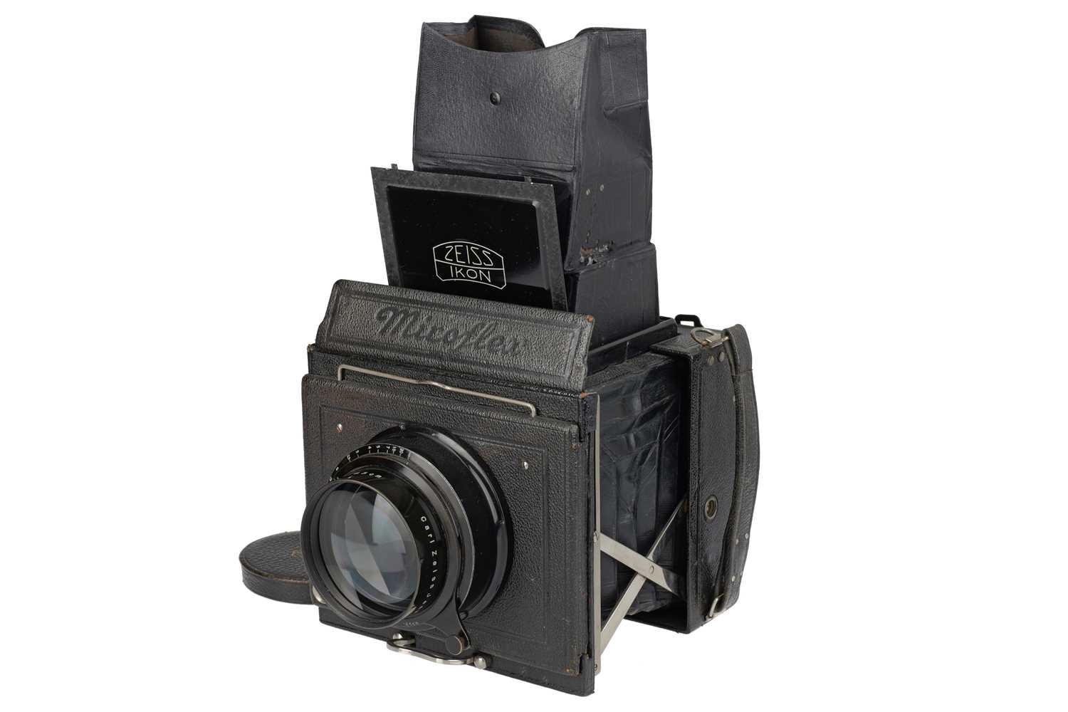Ancien Appareil Photo Zeiss Ikon Miroflex A 859/3 - Format 9x12 - Vers 1890