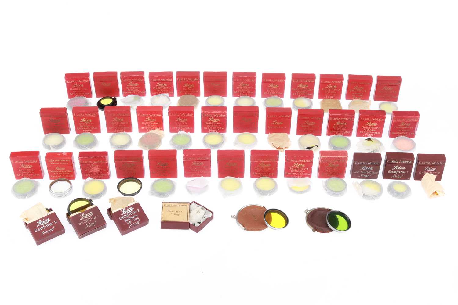 Lot 111 - A Good Selection of Leica Filters