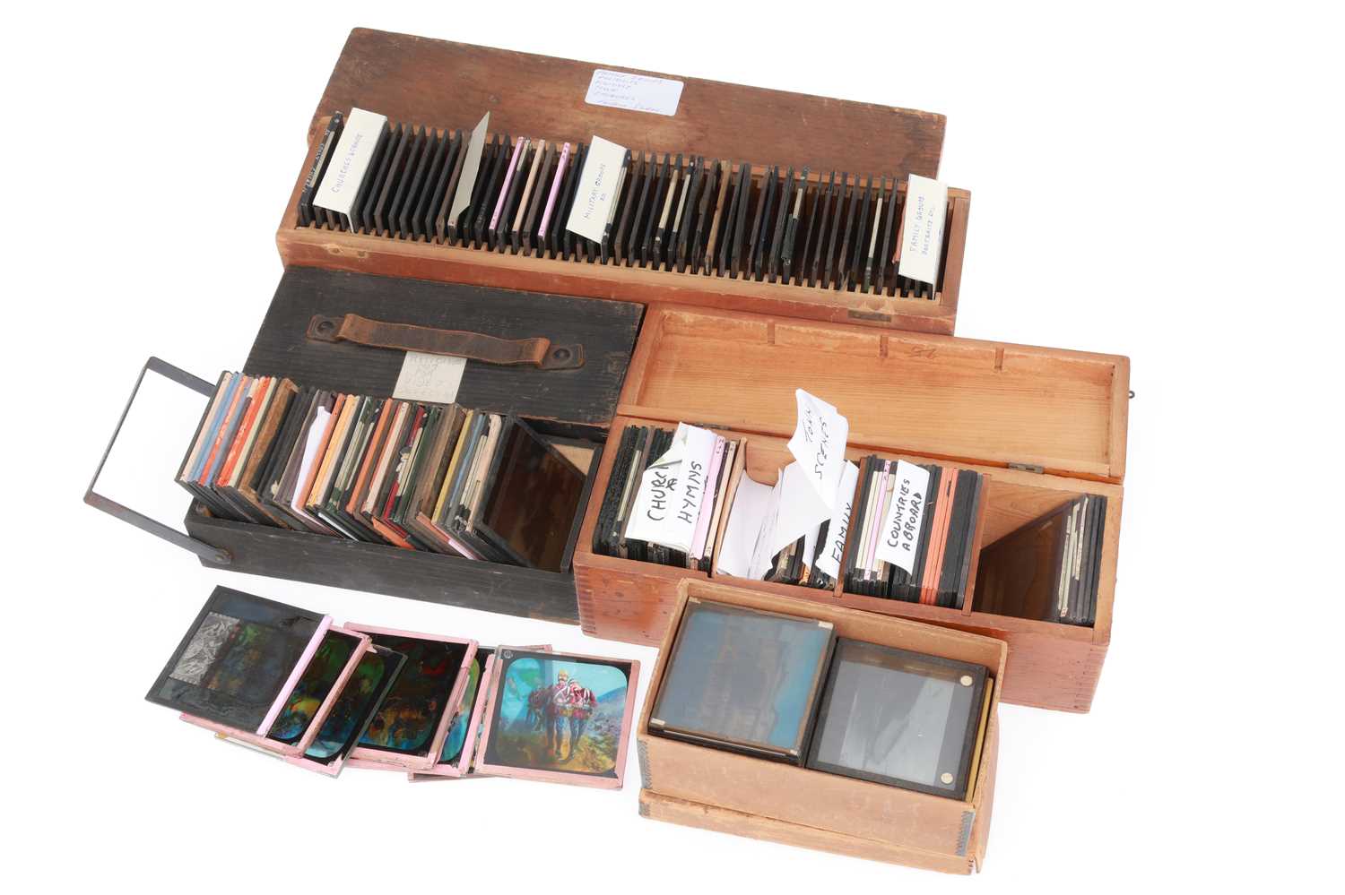 Lot 495 - Magic Lantern Slides, Collection of Various Slides