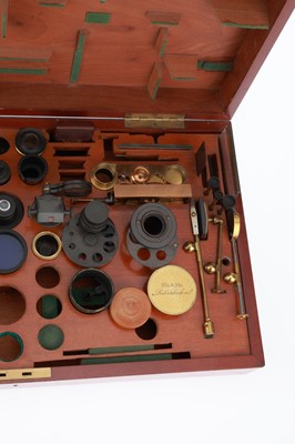Lot 633 - A Large Victorian Microscope Accessory Set, Ross, London