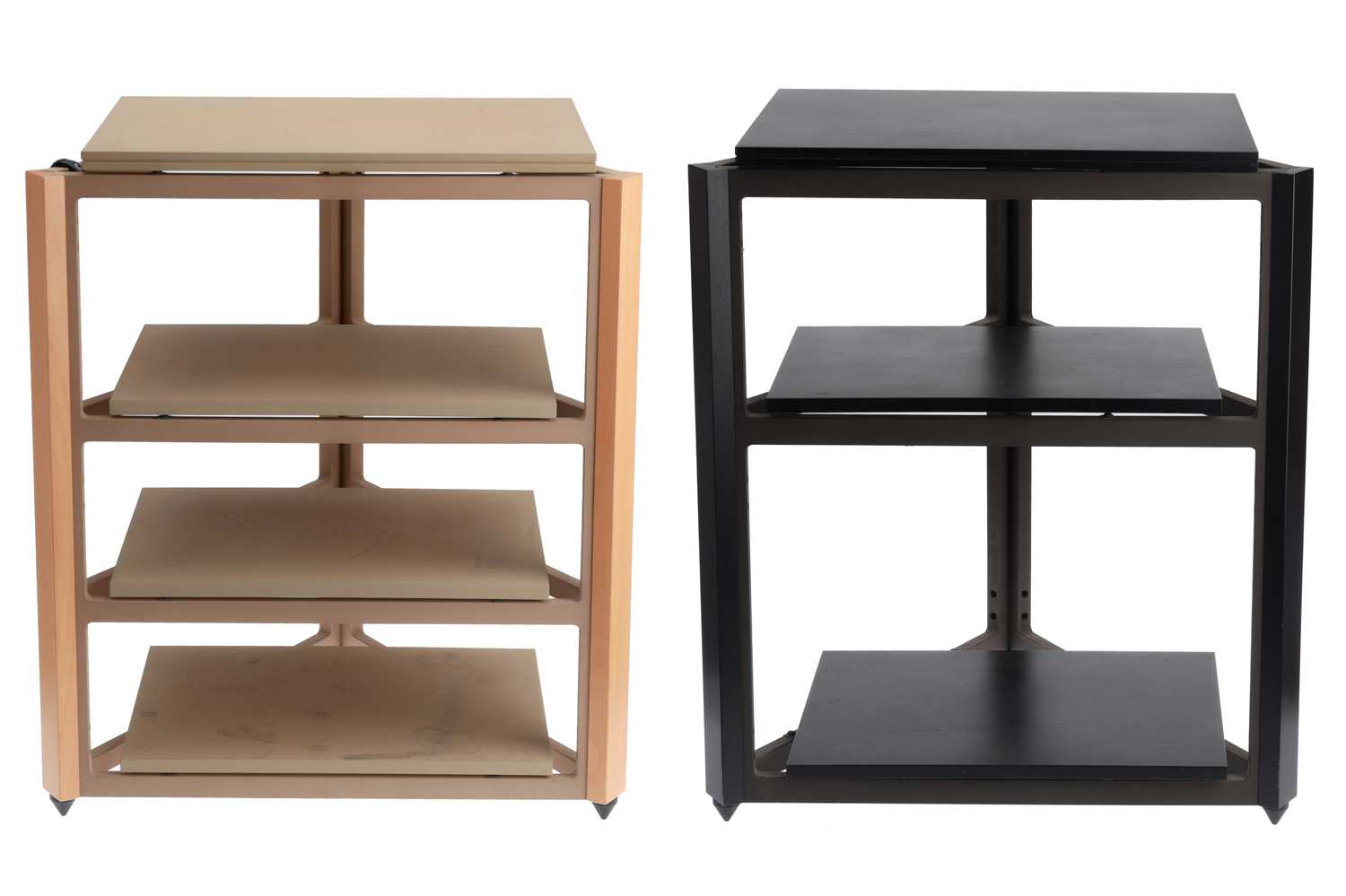Lot 799 - Two Hi-Fi Storage Racks,