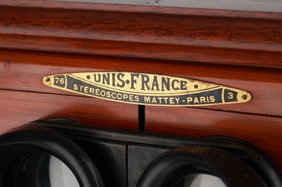 Lot 249 - French Table Stereo Viewer By Unis, Paris