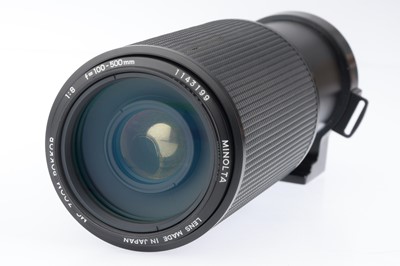 Lot 291 - A Minolta MC Zoom Rokkor f/8 100-500mm Lens