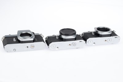 Lot 236 - A Group of Pentax SLR Cameras