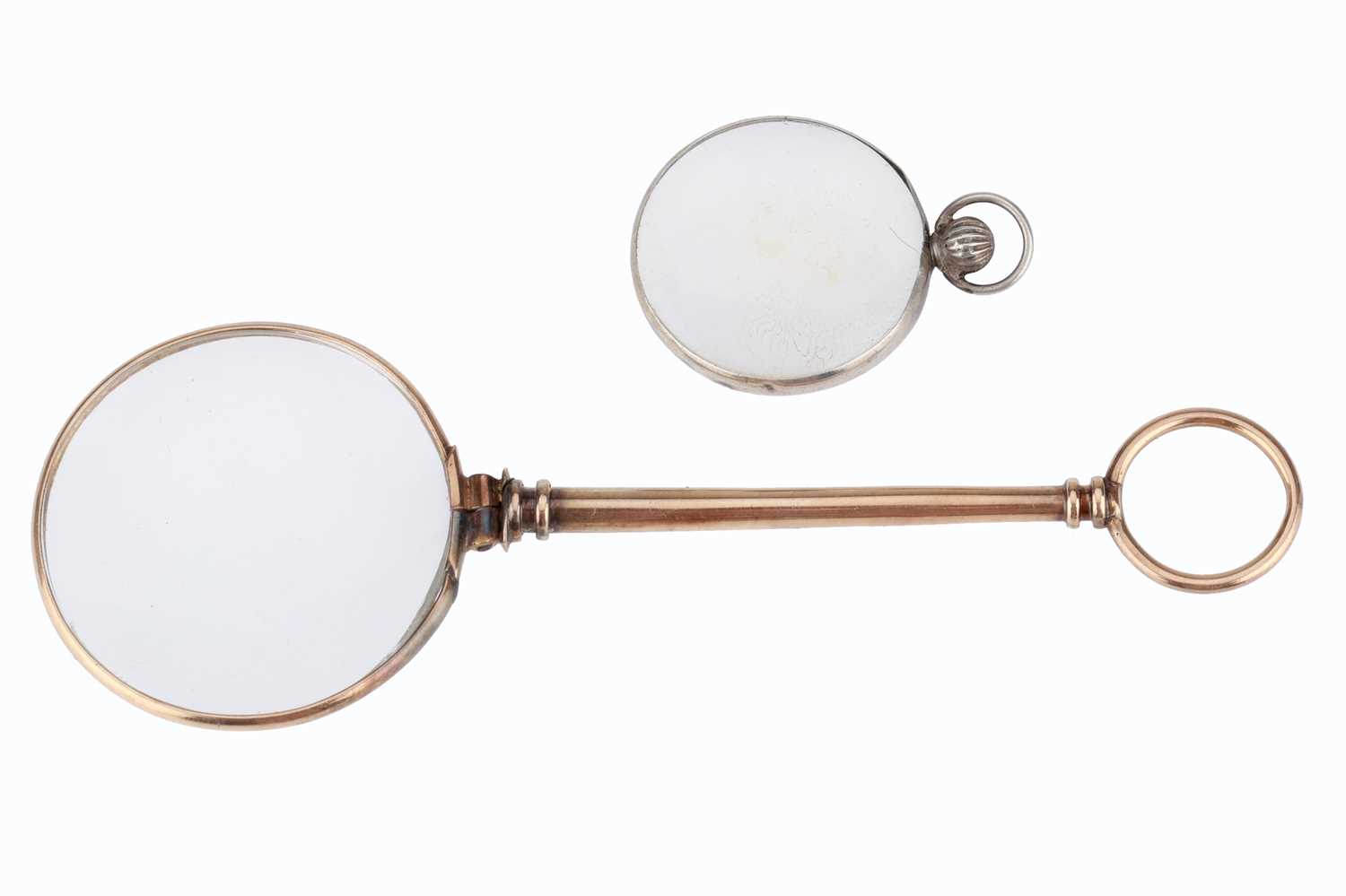 Lot 620 - Collection of 2 Early Magnifiers,
