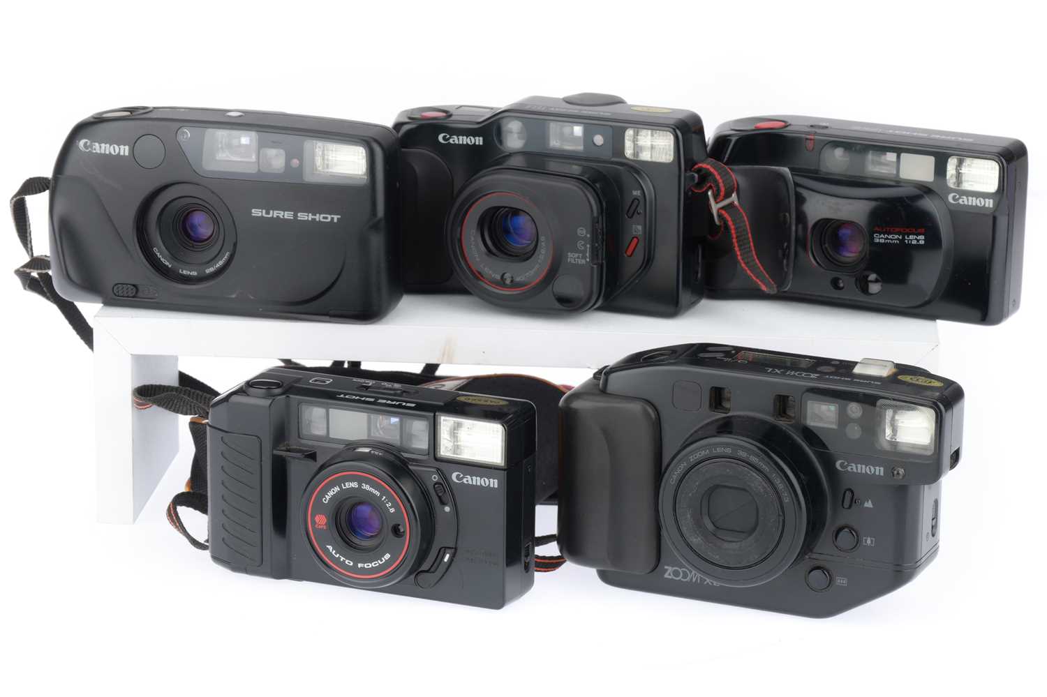 Lot 164 - A Selection of Canon Compact Cameras