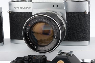 Lot 131 - A Selection of 35mm SLR Cameras