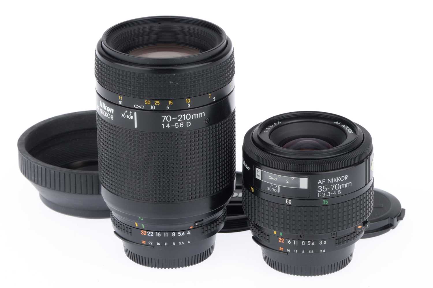 Lot 269 - A Pair of Nikon AF-Nikkor Zoom Lenses