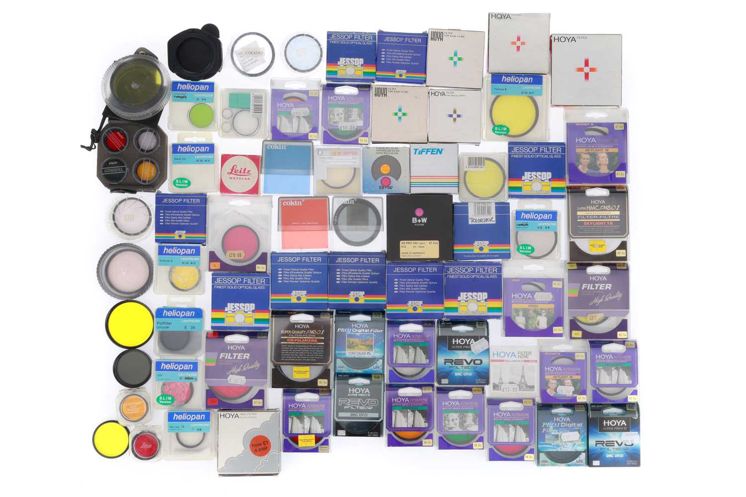 Filter Set Lot Lot 362 - A Large Selection of Camera Filters,