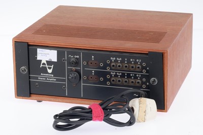 Lot 469 - An Armstrong 521 Stereo Hi Fi Amplifier