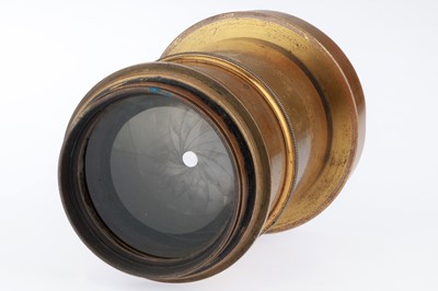 Lot 293 - A Brass Large Format Camera Lens