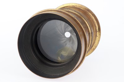 Lot 293 - A Brass Large Format Camera Lens