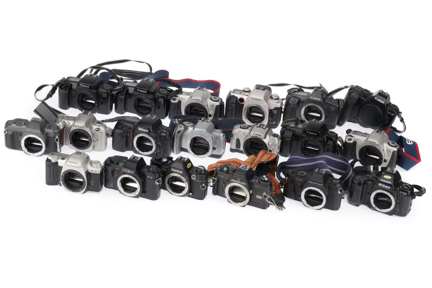 Lot 76 - A Mixed Selection of Camera Bodies