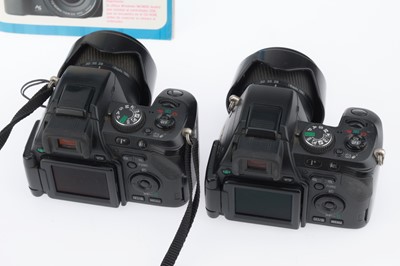 Lot 78 - A Pair of Minolta Dimage A200 Digital Bridge Cameras