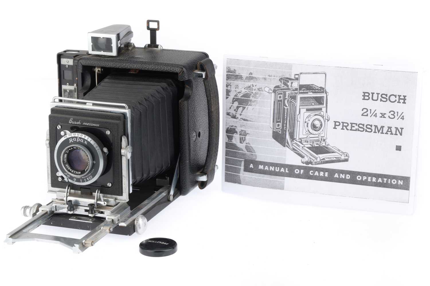 Lot 179 - A Busch Pressman 2x3 Press Camera