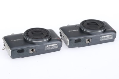Lot 82 - A Pair of Canon Powershot SX220 Digital Compact Cameras