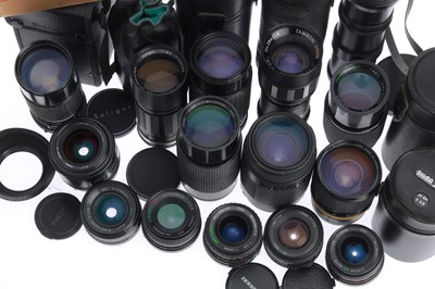 Lot 327 - A Selection of Third Party Camera Lenses