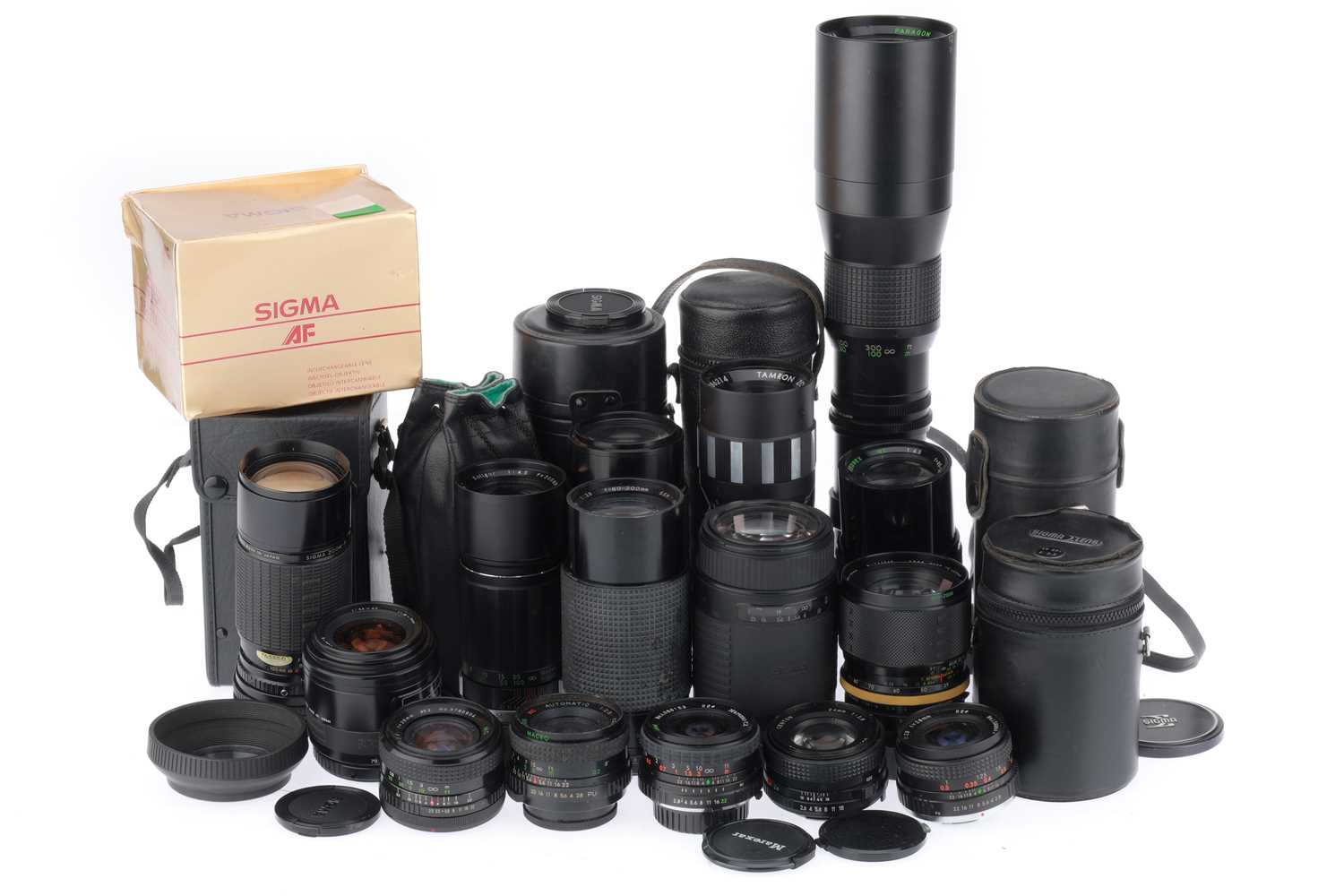 Lot 327 - A Selection of Third Party Camera Lenses