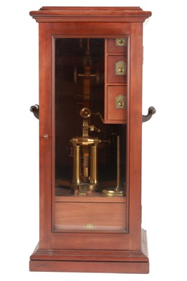 Lot 321 - A Large & Fine English Polarising Microscope, R & J Beck
