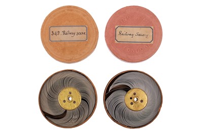Lot 274 - 2 Kinora Viewer Film Reels, 348 & 205
