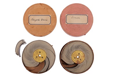 Lot 278 - 2 Kinora Viewer Film Reels - Dancing, 575 & 587