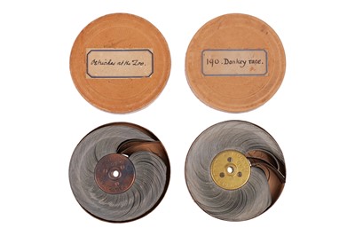 Lot 281 - 2 Kinora Viewer Film Reels - Animals 4303 & 190