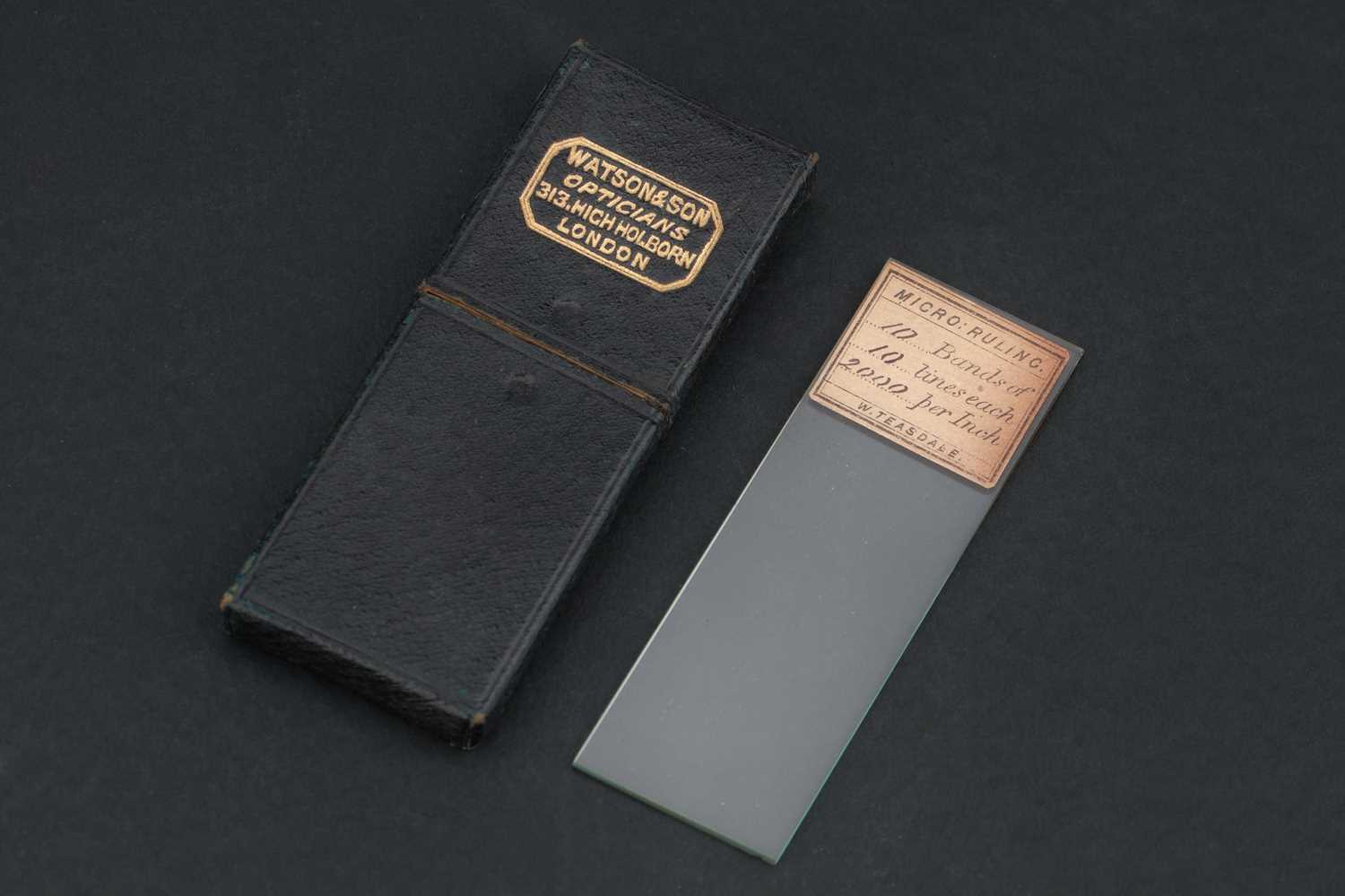 Lot 446 - Microscope Slide, W. Teasdale