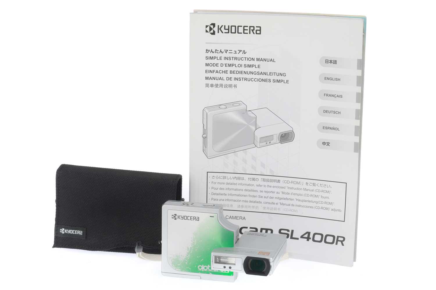 Lot 217 - A Kyocera Finecam SL400R Digital Camera