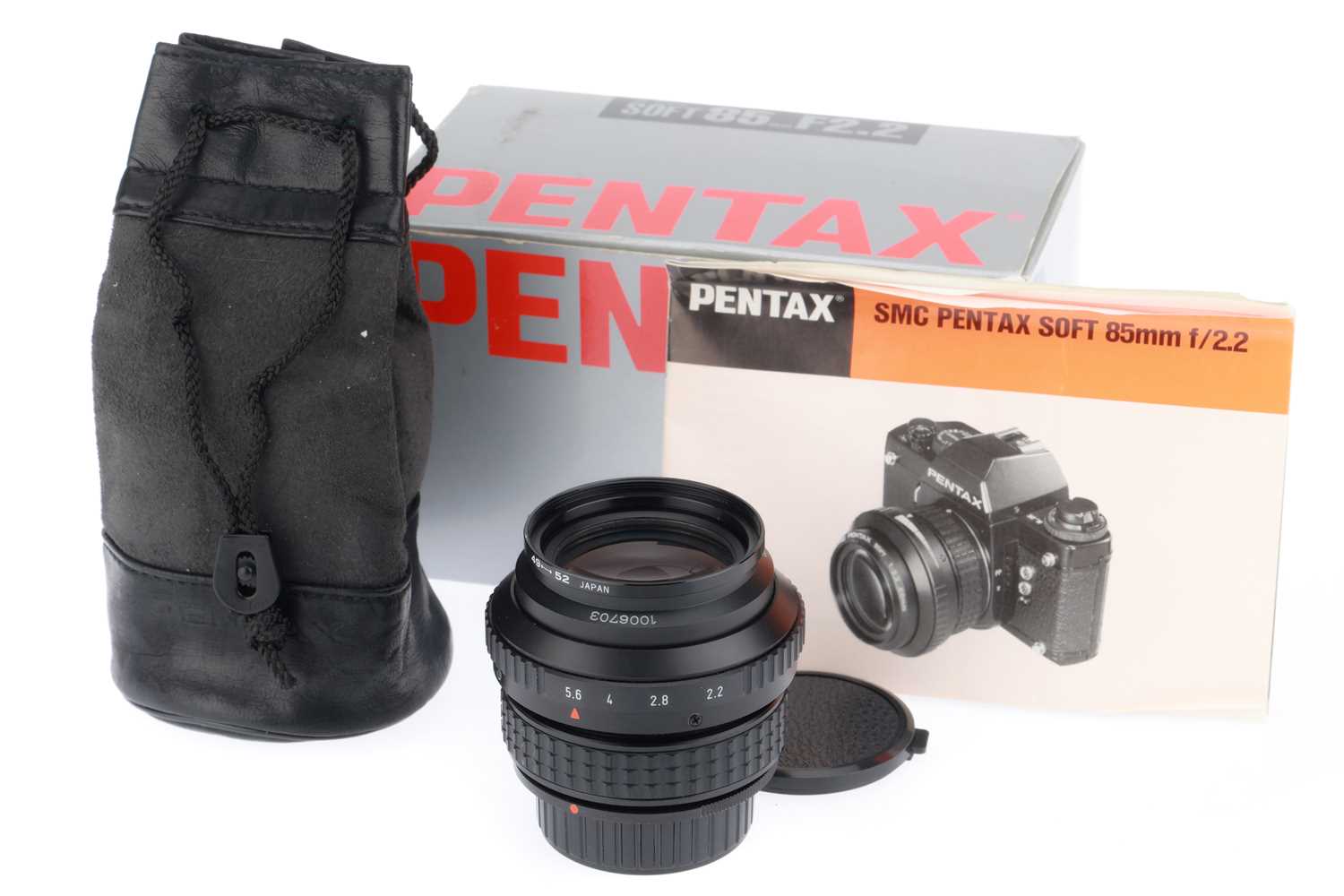 Lot 316 - A Pentax SMC Soft f/2.2 85mm Lens