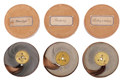 Lot 279 - 3 Kinora Viewer Film Reels, - 570, 67 & 150