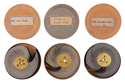 Lot 275 - 3 Kinora Viewer Film Reels, 604, 130 & 100